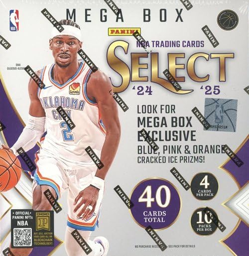 Amazon.com: 2024/25 Panini SELECT Basketball Factory Sealed MEGA
