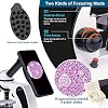 BEBANG Monocular Microscope for Adults Students,40X-2000X Magnification,Dual LED Beginners Kids Microscopes with Science Kits,Phone Adapter,Carrying Case,AC Adapter,15 Slides for Lab Class Study
