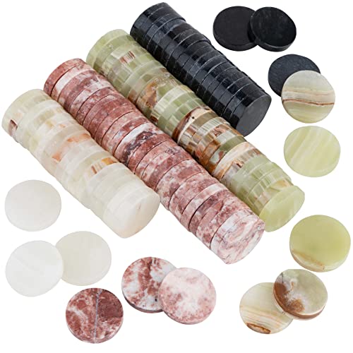 Queenstone Marble Poker Chips Handmade Set Of 100 #TOP3