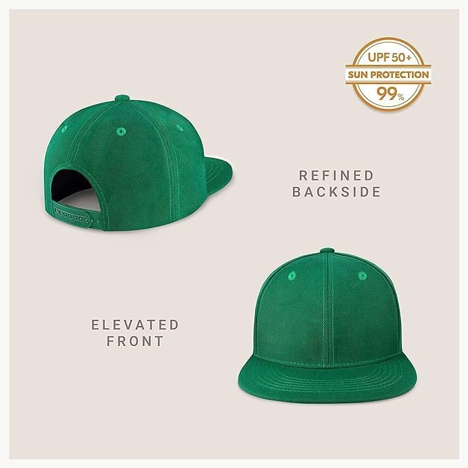 Image of Tomorrow Fashion Hip Hop Cap Snapback Cap Base Ball Hat Summer Flat Brim Hat Street Wear