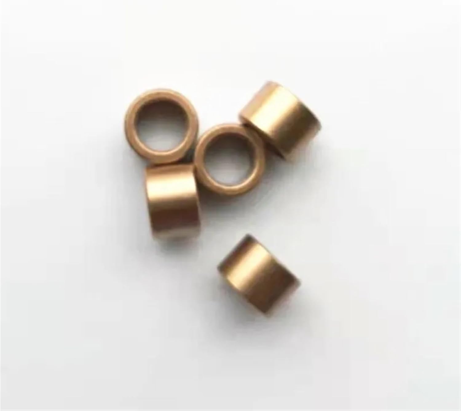 10pcs/lot Precision Bearing Powder Metallurgy Copper Sleeve Inner Diameter 6mm OD 9mm Lenght 6mm Copper Base Bearing