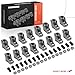 A-Premium 16Pcs Alloy Steel Engine Roller Tip Rocker Arms Compatible with Ford SBF 302, 1.6 Ratio, 3/8