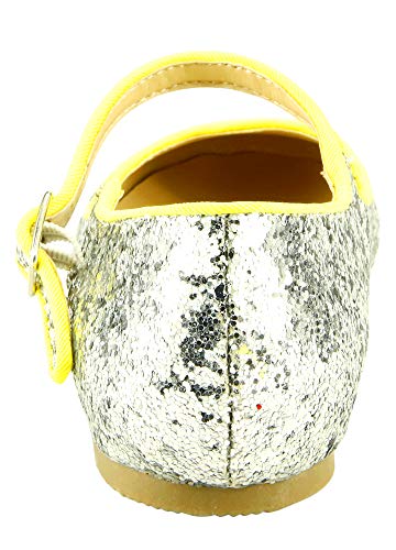 The Doll Maker Girl's Chunky Glitter Flat-FBA183009B-103