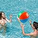2 Pack Beach Balls, 20 Inch Beach Balls, Rainbow Color Pool Toys Pool Balls for Swimming Pool, Beach Toys Inflatable Ball for Summer Parties and Water Games
