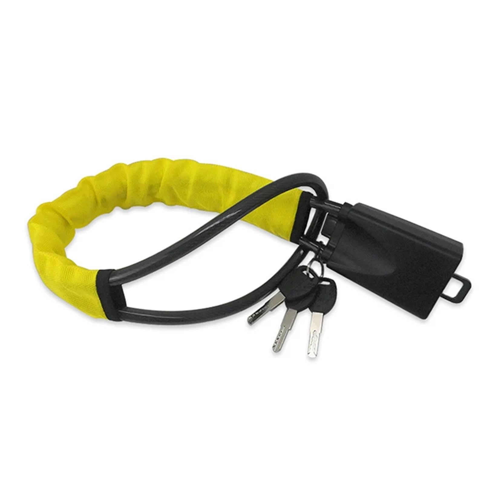 Cvndts Yellow Steering Wheel Lock Theft Prevention Anti Device Lock For Truck Suv Van Rv Car Steering Wheel With Seat Belt Buckles Sturdy Seat Belt Lock(Yellow)