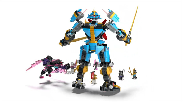 Watch LEGO NINJAGO Nya's Samurai X MECH 71775 Ninja Building Toy