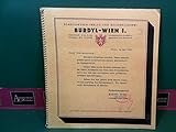 Burdyl-Wien I. Liebenberggasse 6. - Schreibwaren-Verlag und Buchdruckerei Musterheft.