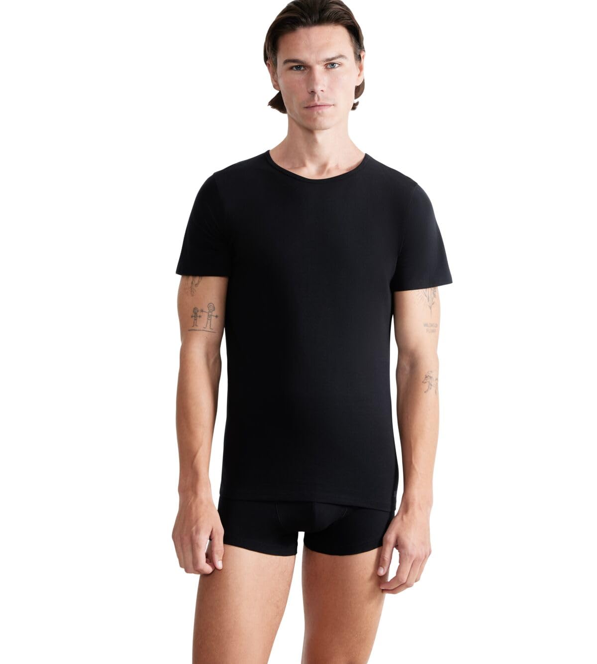 Sloggi Womens Ever Ease O-Neck Shirt, Black, L UK