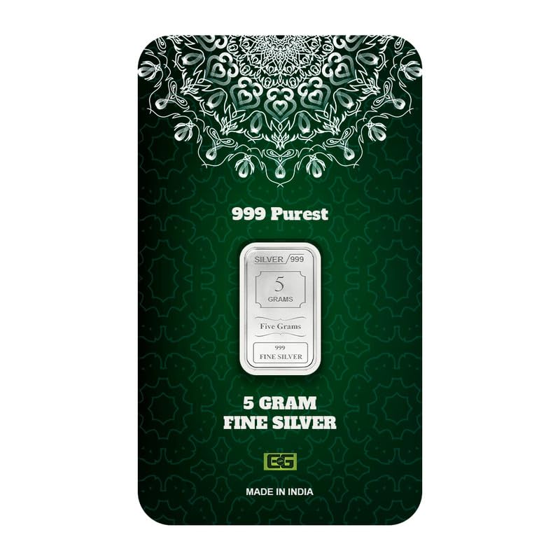 Elamgreen Pure Silver bar 5gram 999 purity gift for all occasions (B0DF7G1KL2) Amazon Price History, Amazon Price Tracker