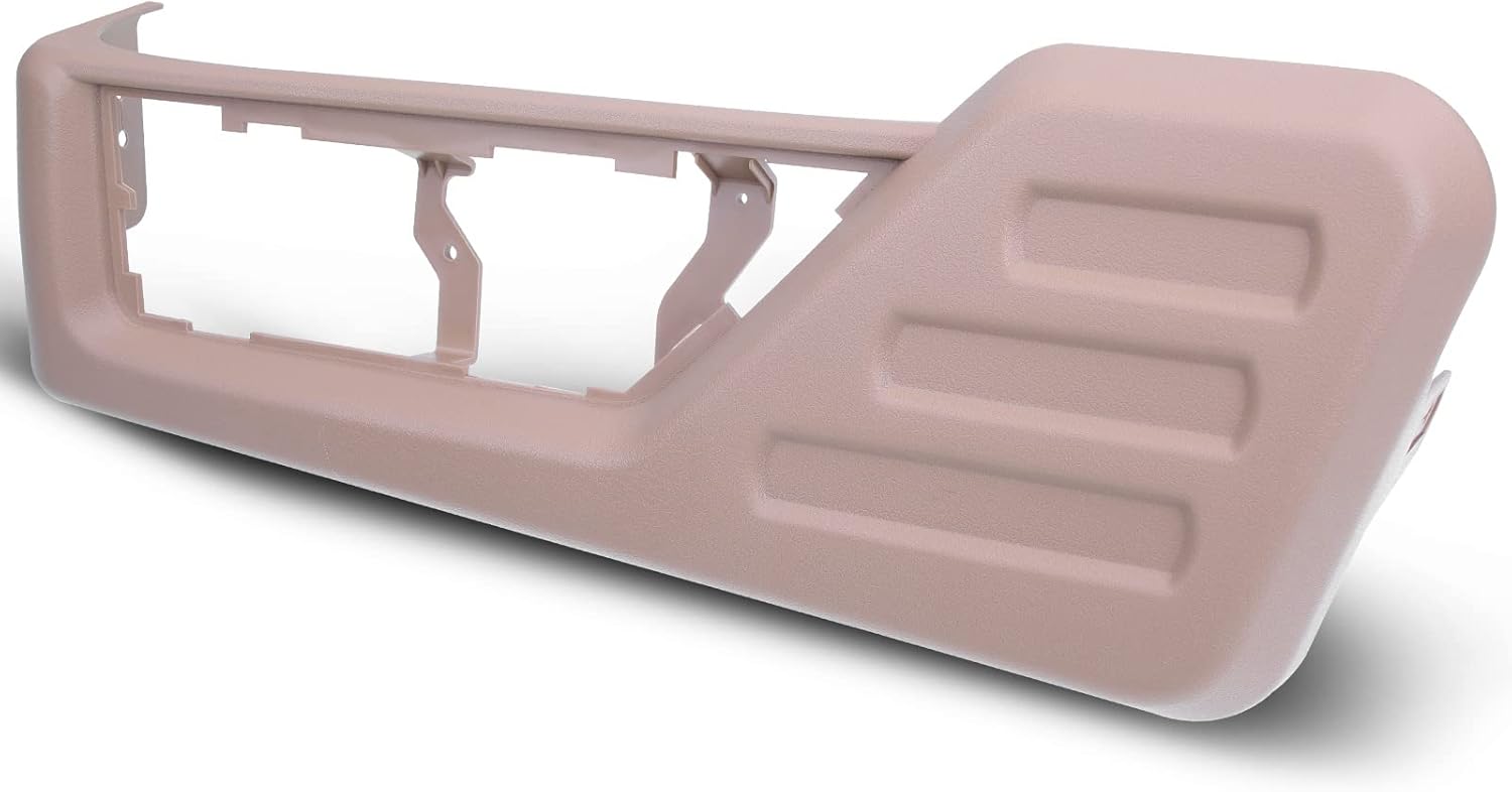 A-Premium Front Driver Seat Panel Trim Compatible with Ford F-250 F-350 F-450 F-550 Super Duty 2008 2009 2010 Pickup, Tan, Replace# 8C3Z-2562187-BB, 8C3Z2562187BB