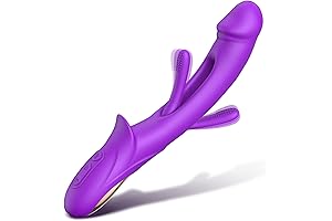 Flapping G Spot Vibrator Dildo for Women