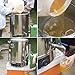 witbee 18-1/2 Gallon Honey Bottling Tank, Stainless Steel Electric Wax Melting Pot, Large Capacity/Adjustable Temperature/Thermostatically Controllable for Business or Home Beekeeping Supplies