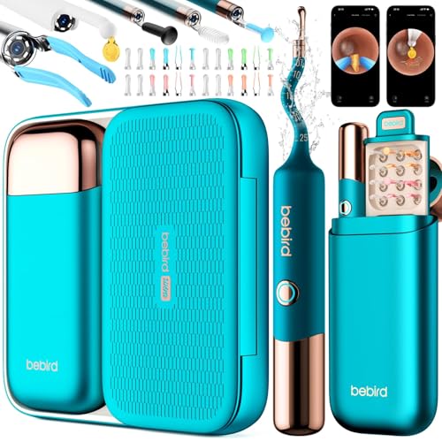 BEBIRD 2026 Earsight Ultra 5G Ear Wax Removal Tool 2K Ear Wax Remover Kit with 30+ Attachments(Ear Dropper/Ear Tweezers/Ear Pick) Ear Cleaner for Safe Home Use