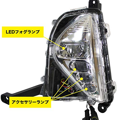 Amazon | プリウス50 系 ZVW50 LED フォグ ランプ キット フォグライト
