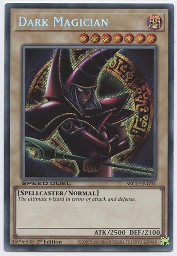 Dark Magician (G) - SBC1-ENG01 - Secret Rare - 1st Edition