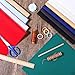 12 Pcs Aida Cloth 12 Color 14 Count Cross Stitch Fabric DIY Cross Stitch for Embroidery DIY Handmade Art Craft, 11.8 x 17.7 inch