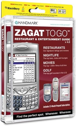 Handmark ZAGAT To Go 2006 Win/Mac/Palm OS