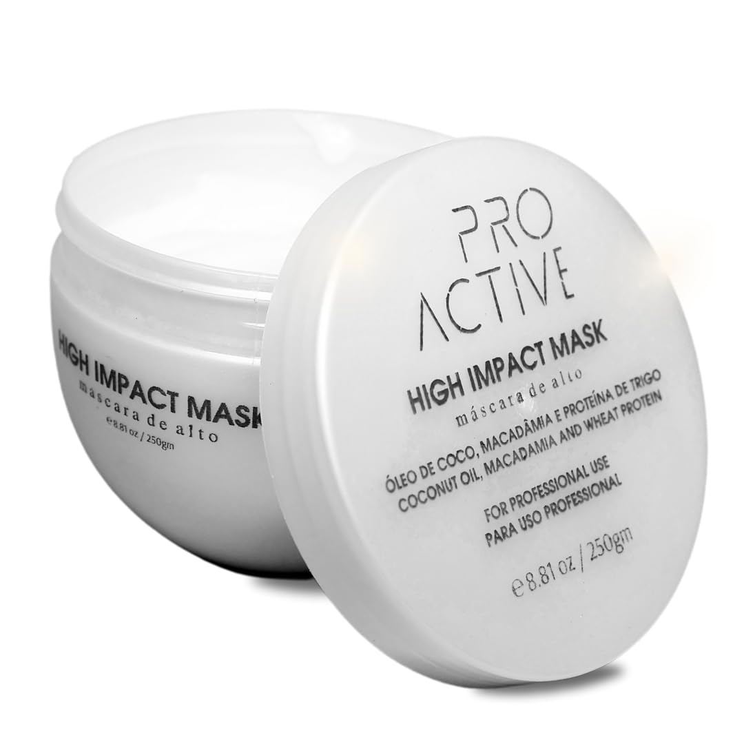 Proactive Professional Nanolastia Hair Mask For Frizzy Hair & Dry Hair | High Impact Mask | Hair Spa Cream | Damaged Repair & Deep Conditioning | 250gm-image-11