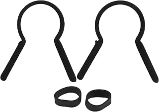 Filter Wrench Set, 2pcs Camera Lens Filter Wrench, Lens Filter Remover Ring Wrench Spanner Clamp Camera Tool with 2 Pcs Rubber Ring for ND UV CPL Camera Lens Filter (48-55mm)