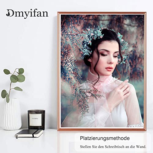 Dmyifan Set of 5 Gold A4 21x29.7 cm Modern Animal Themed Picture Frames with Plexi Glass and MDF Back - Image 2