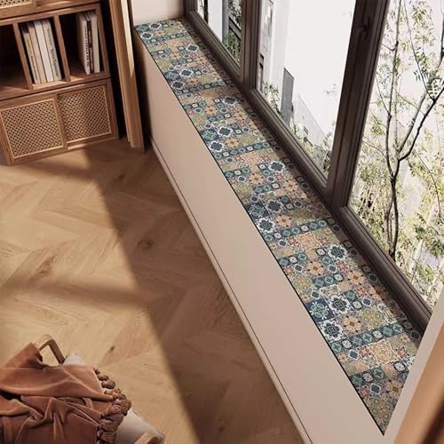 Tapis de porte extra long à texture granuleuse haute résistance