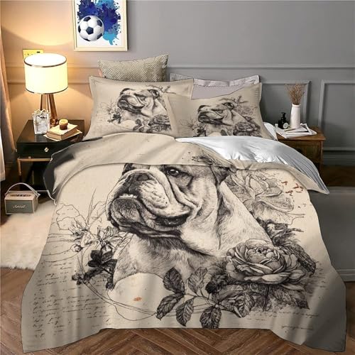 Housse de couette taureau microfibre super douce qualité king size - 6