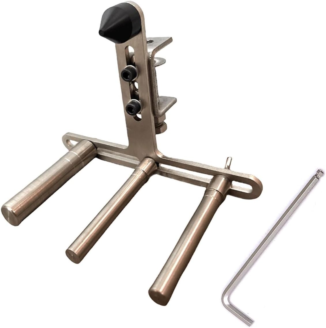 Trumpet Repair Tool Tuning Tube Sanding Support Frame Tool for Sax Horn Trombone Flute Clarinet Oboe Instrument, Multifunctional Polishing Bracket Brass Winds Instrument Repair Tool