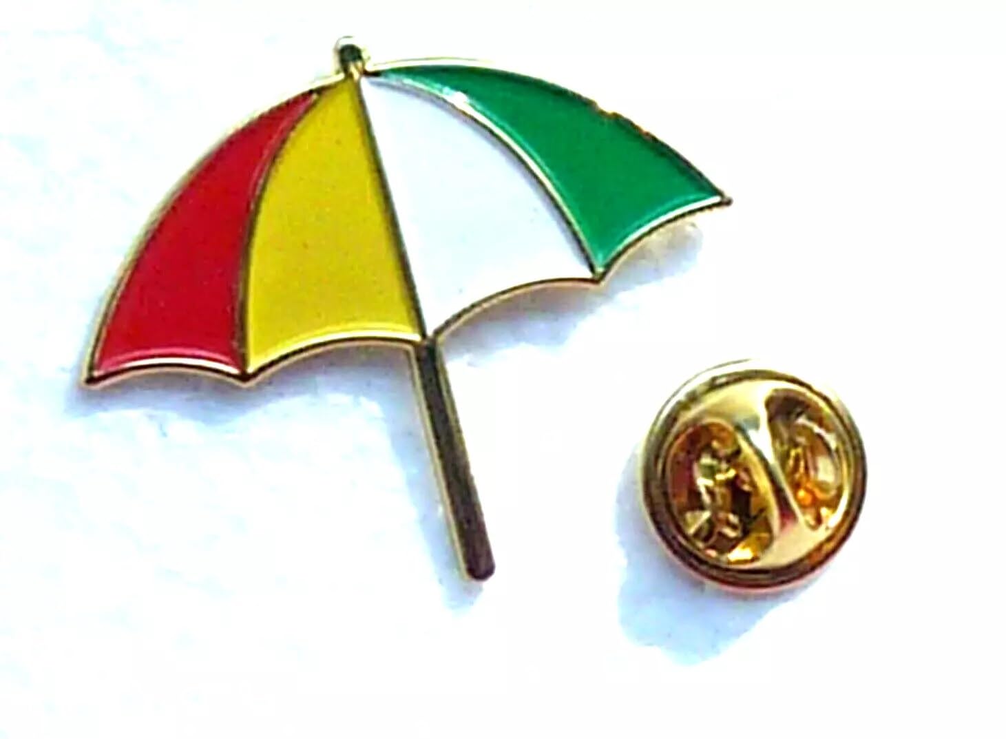 Umbrella Lapel Pin Golf New