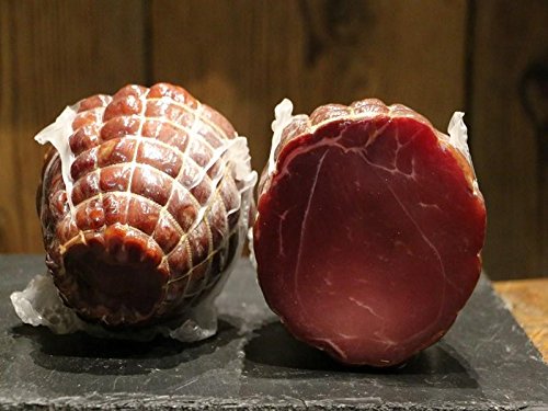 1/2 Gerookte Ham Savoy Varkensvlees "Noix de Jambon" - Varkensham ca. 350g (rechtstreeks uit Franse Alpen) - Image 3