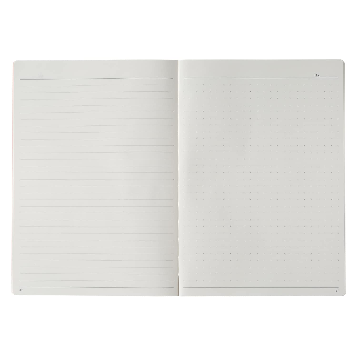日本能率協会マネジメントセンター Nolty NTBNT1107 Nolty Notebook, A5, Asymmetric, 0.24 inch (6.0 mm) Ruled, Dot Square, Navy