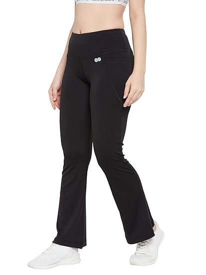 Women's Comfort-Fit High Waist Flared Yoga Pants