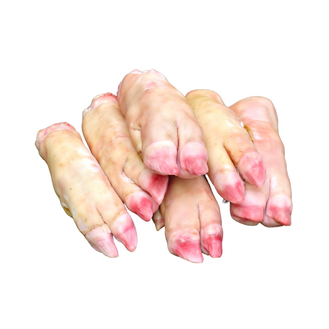 Natural Raw & Fresh Lamb Feet for Dogs 3kg | Healthy Raw Dog Treats | Ideal for Training, Birthdays & Daily Feeding | Chilled, Halal Certified