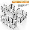 Dog-Playpen-8-Panels-Dog-Pen-Indoor-Outdoor-32-Inch-Height-Puppy-Playpen-Pet-Fence-Gate-with-Doors-for-LargeMediumSmall-Dogs-Exercise-Pen-for-Yard-Camping 32-Inch Height Puppy Playpen