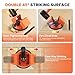 Floor Gap Fixer Tool Heavy Duty 45°Striking Surface Floor Gap Repair Tool Made of Iron & Enhanced Suction Cup with Slot Cutter and 5pcs Sticky Pads for Fixer Laminate/Vinyl Flooring Tools