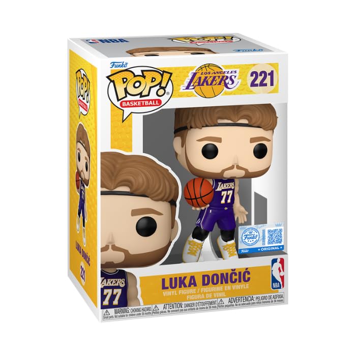 Funko POP Vinyl Exclusive Lakers Luka Doncic PRPL