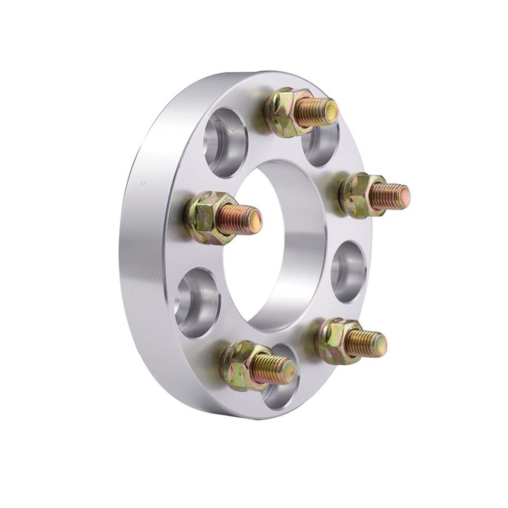 Joints Moyeu Roue Élargis Adaptateur d'entretoise de Roue de Voiture 4 pièces Hub Centric 5 Lug PCD 5x114.3 alésage Central 73MM Filetage M12x1.5