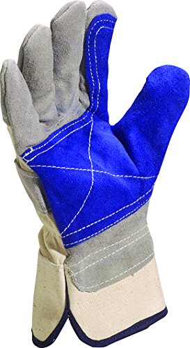 Gants de travail Delta Plus DS202RP en gris pour chantiers et manutention en lot de 12 paires