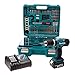 Price comparison product image Makita DHP453SFTK 18V LXT Combi Drill with 101 Piece Accessory Set BHP453RFTK