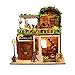 Flever Dollhouse Miniature DIY House Kit Creative Room with Furniture for Romantic Valentine's Gift(Raya‘s Rock Time)