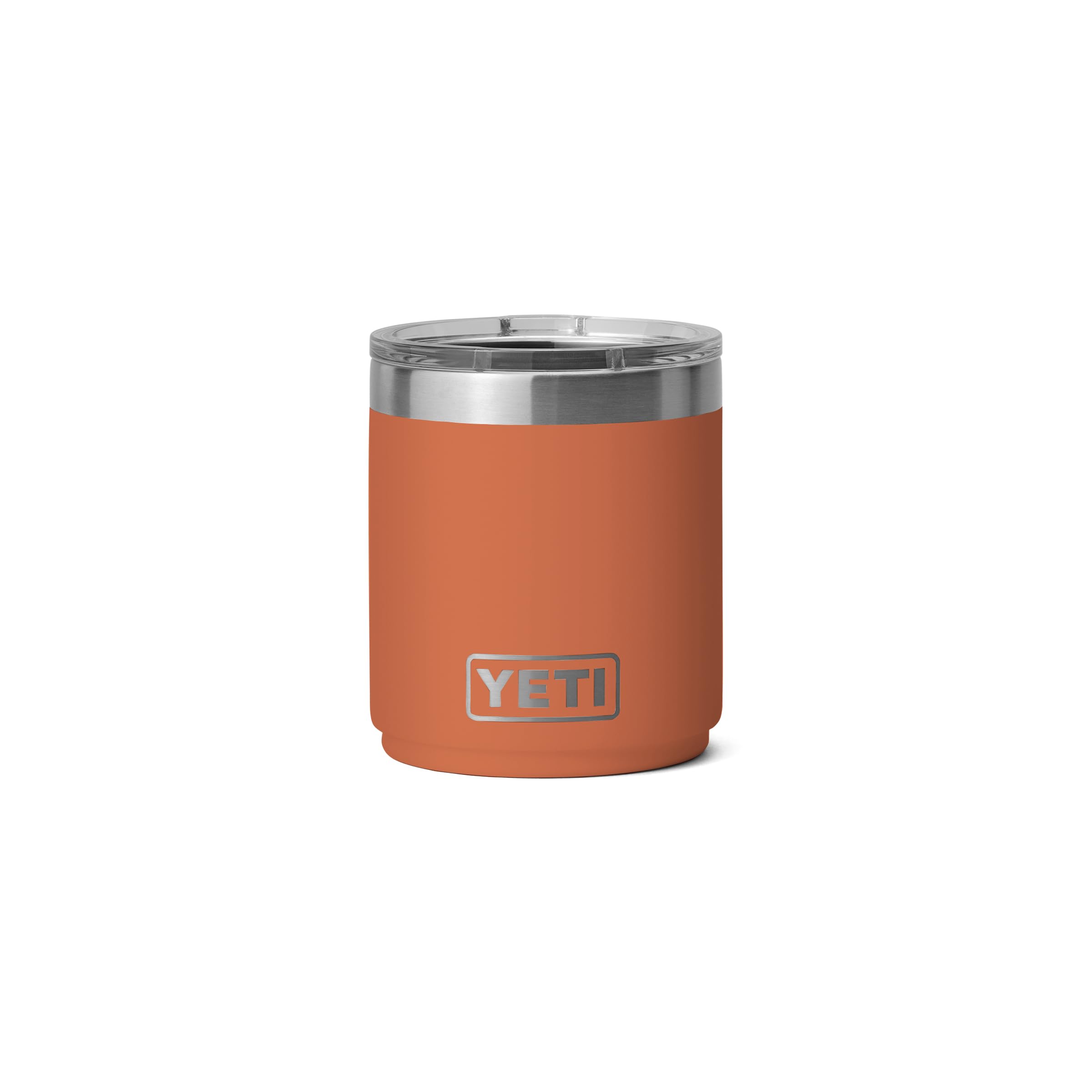 Yeti Rambler 10 oz Stackable Lowball 2.0, Vacuum Insulated, Stainless Steel with MagSlider Lid, High Desert Clay