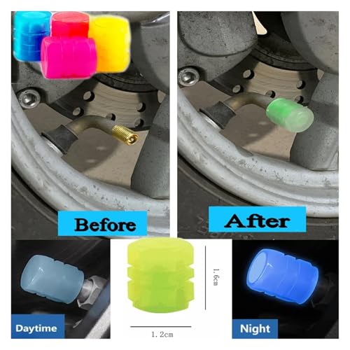 Cubiertas de válvula Verde Azul para Bicicleta miniatura 6