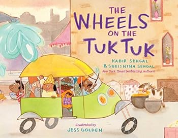 Hardcover The Wheels on the Tuk Tuk Book