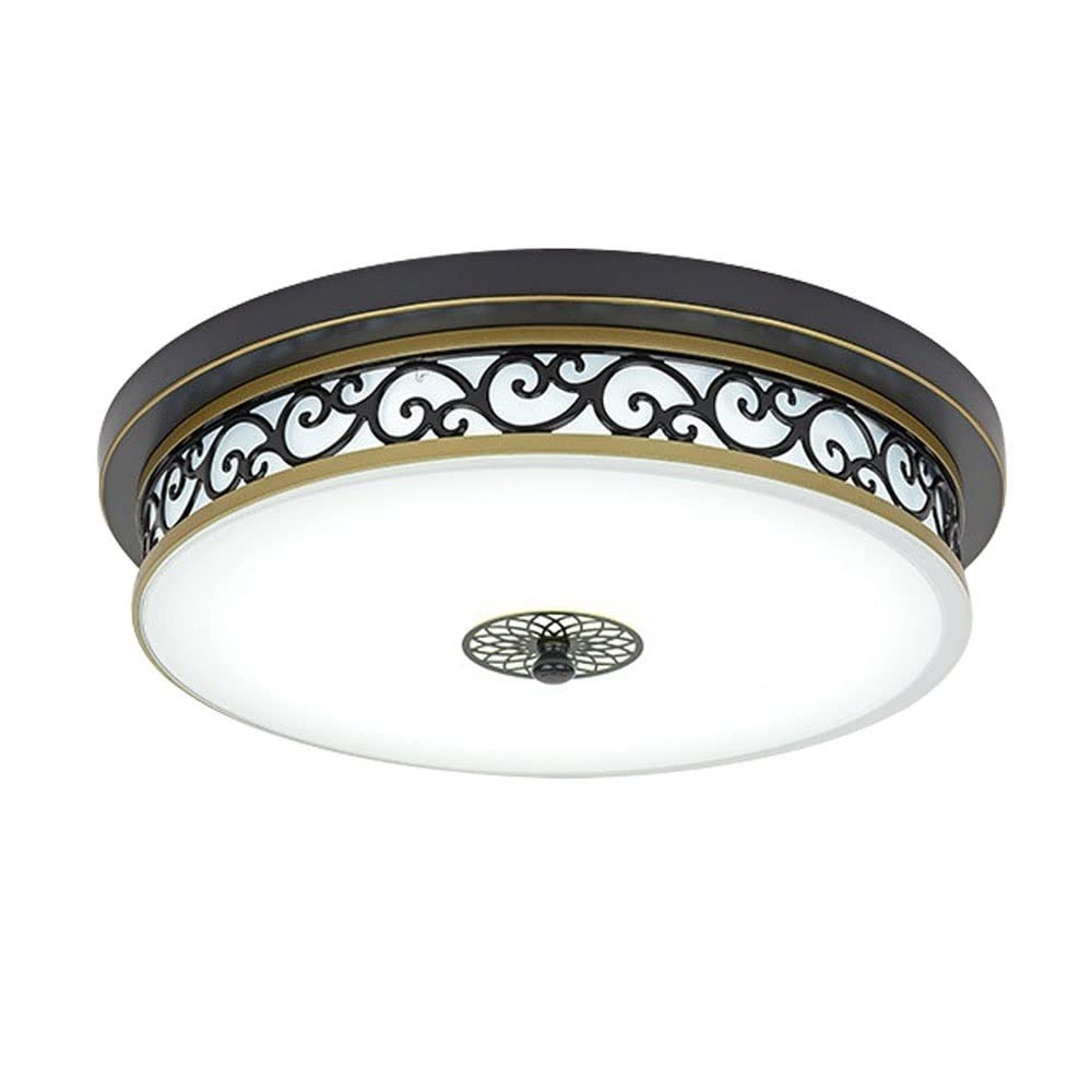 Plafonnier retro LED 18W compact pour éclairer un plafond bas - 6