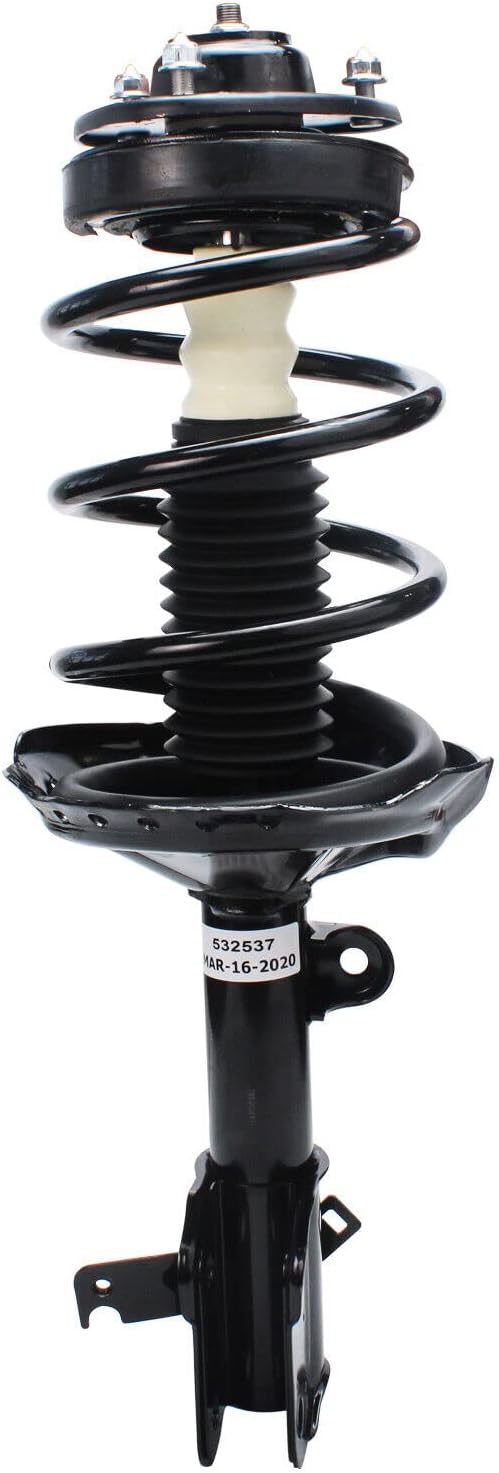 OREDY 172537 - Front Left Strut w/Coil Spring for Honda Odyssey 2005 2006 2007 Complete Driver Side Shock Absorber Replacement Assembly