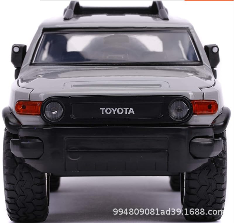 ミニカー Toyota Land Cruiser FJ Model Car Off-Road Vehicle Model for Toyota FJ Land Cruiser, 1:24 Alloy Body