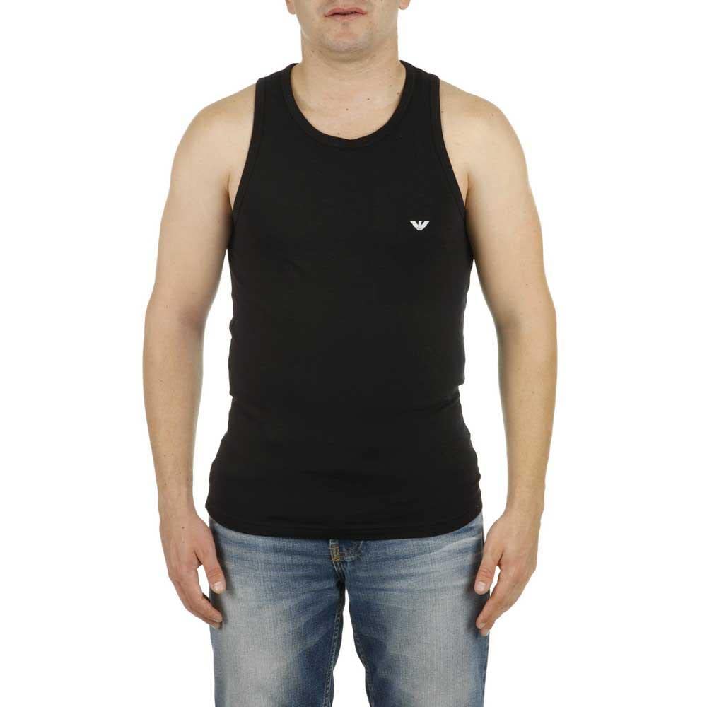 Emporio Armani Men's 110828CC729 Vest, Black (Nero 00020), Medium