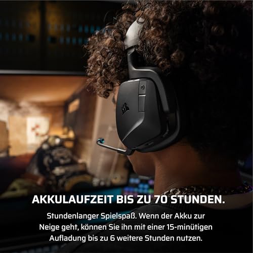Corsair Void v2 Wireless Gaming-Headset – Kohlenstoff