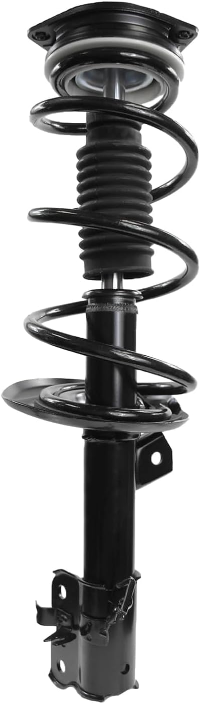 Detroit Axle - AWD Front Right Strut for 2008 2009 2010 2011 2012 Nissan Rogue, Strut with Coil Spring Assembly Replacement Suspension