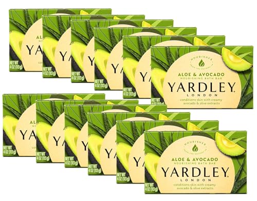 Yardley London Aloe & Avocado Bath Bar 12-Pack