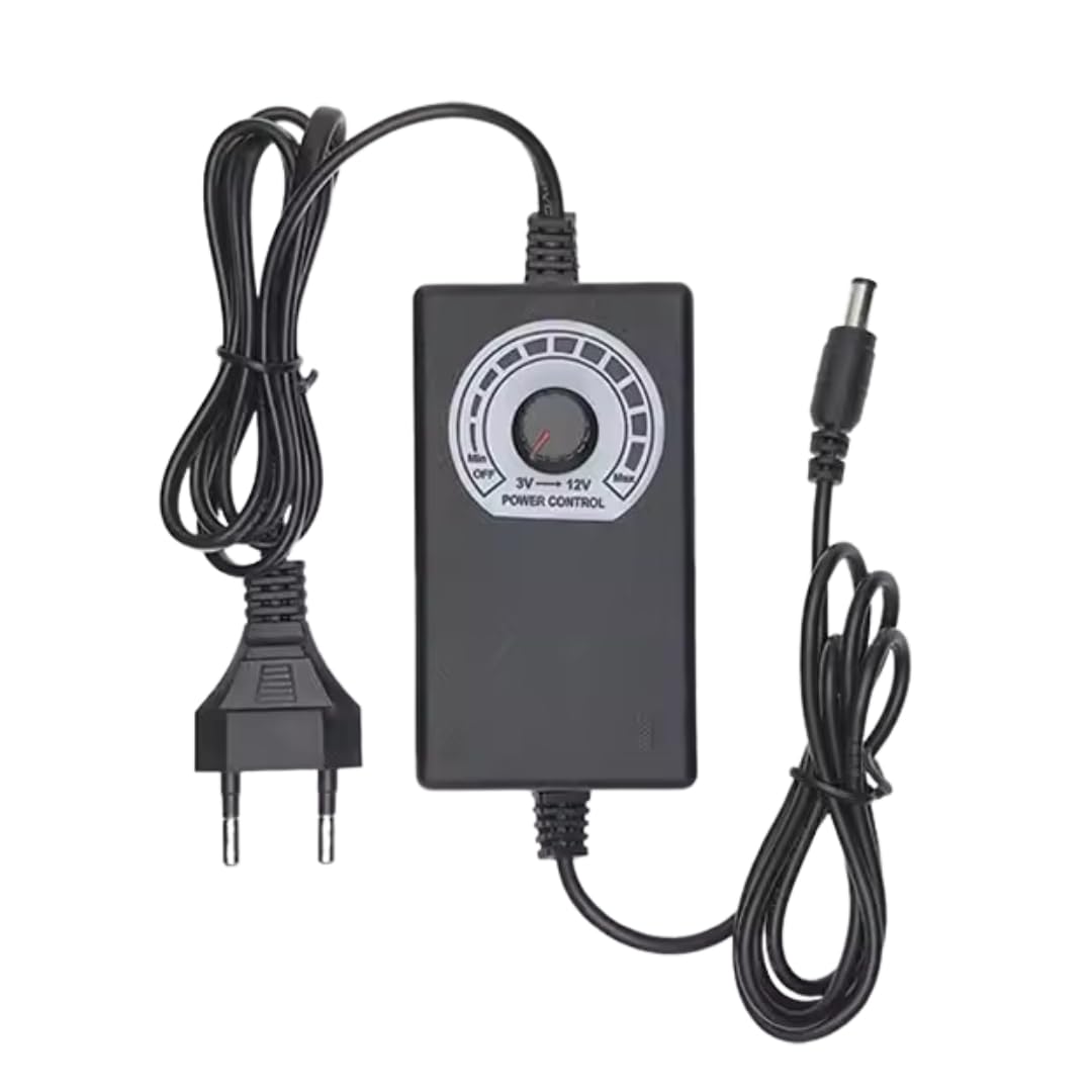 PGSA2Z 3-12V 2A Adjustable Speed AC to DC Power Adapter for LED Strip Lights Universal Adjustable Voltage Switching Power Supply (B0D79C1GB8) Amazon Price History, Amazon Price Tracker